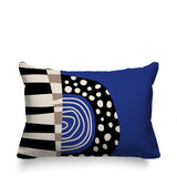 Ritter Abstract Reversible Indoor/Outdoor Rectangular Pillow