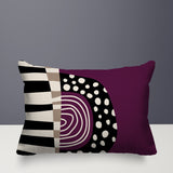 Ritter Abstract Reversible Indoor/Outdoor Rectangular Pillow