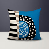 Ritter Abstract Reversible Indoor/Outdoor Square Pillow