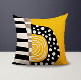 Ritter Abstract Reversible Indoor/Outdoor Square Pillow