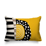 Ritter Abstract Reversible Indoor/Outdoor Rectangular Pillow