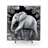 Robin Floral Shower Curtain
