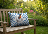 Robin Indoor/Outdoor Reversible Rectangular Pillow