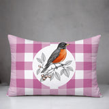 Robin Indoor/Outdoor Reversible Rectangular Pillow