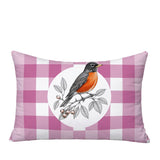Robin Indoor/Outdoor Reversible Rectangular Pillow