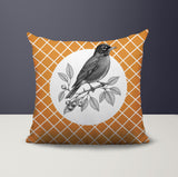 Robin Indoor/Outdoor Reversible Square Pillow