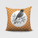 Robin Indoor/Outdoor Reversible Square Pillow