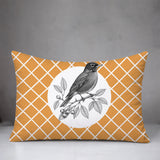 Robin Indoor/Outdoor Reversible Rectangular Pillow