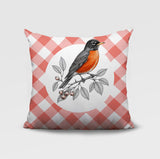 Robin Indoor/Outdoor Reversible Square Pillow