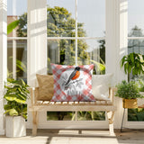 Robin Indoor/Outdoor Reversible Square Pillow