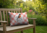 Robin Indoor/Outdoor Reversible Rectangular Pillow