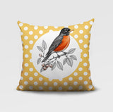 Robin Indoor/Outdoor Reversible Square Pillow