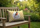 Robin Indoor/Outdoor Reversible Rectangular Pillow