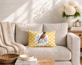 Robin Indoor/Outdoor Reversible Rectangular Pillow