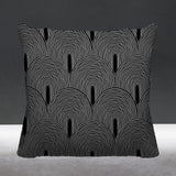 Roli Abstract Reversible Indoor/Outdoor Square Pillow