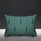 Roli Abstract Outdoor Reversible Throw Rectangular Pillow