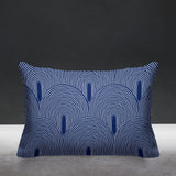 Roli Abstract Outdoor Reversible Throw Rectangular Pillow