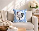 Rooster Indoor/Outdoor Reversible Square Pillow