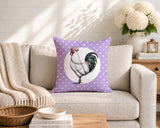 Rooster Indoor/Outdoor Reversible Square Pillow