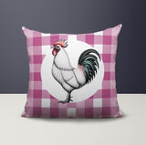 Rooster Indoor/Outdoor Reversible Square Pillow