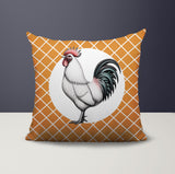 Rooster Indoor/Outdoor Reversible Square Pillow