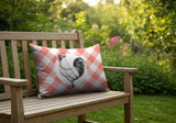 Rooster Indoor/Outdoor Reversible Rectangular Pillow