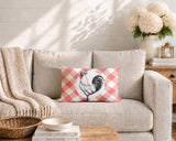 Rooster Indoor/Outdoor Reversible Rectangular Pillow