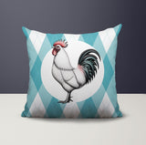 Rooster Indoor/Outdoor Reversible Square Pillow