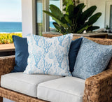 Rosamund Seaweed Lumbar Indoor/Outdoor Throw Pillow