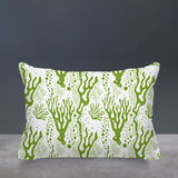 Rosamund Seaweed Lumbar Indoor/Outdoor Throw Pillow