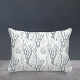 Rosamund Seaweed Lumbar Indoor/Outdoor Throw Pillow