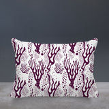 Rosamund Seaweed Lumbar Indoor/Outdoor Throw Pillow