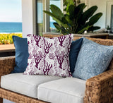 Rosamund Seaweed Lumbar Indoor/Outdoor Throw Pillow
