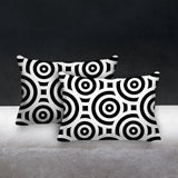 Rounda No Decorative Addition Outdoor Reversible Throw Rectangular Pillow