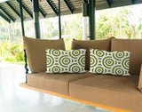 Rounda No Decorative Addition Outdoor Reversible Throw Rectangular Pillow