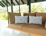 Rounda No Decorative Addition Outdoor Reversible Throw Rectangular Pillow