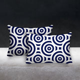 Rounda No Decorative Addition Outdoor Reversible Throw Rectangular Pillow