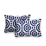 Rounda No Decorative Addition Outdoor Reversible Throw Rectangular Pillow