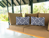 Rounda No Decorative Addition Outdoor Reversible Throw Rectangular Pillow