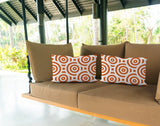 Rounda No Decorative Addition Outdoor Reversible Throw Rectangular Pillow