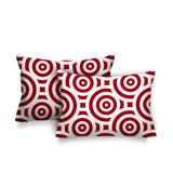 Rounda No Decorative Addition Outdoor Reversible Throw Rectangular Pillow