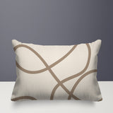 Roya Abstract Reversible Indoor/Outdoor Rectangular Pillow