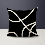 Roya Abstract Square Indoor/Outdoor Throw Pillow