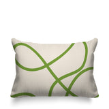 Roya Abstract Reversible Indoor/Outdoor Rectangular Pillow