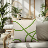Roya Abstract Square Indoor/Outdoor Throw Pillow