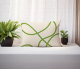 Roya Abstract Reversible Indoor/Outdoor Rectangular Pillow