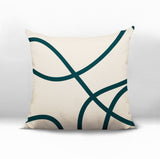 Roya Abstract Square Indoor/Outdoor Throw Pillow