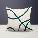 Roya Abstract Square Indoor/Outdoor Throw Pillow