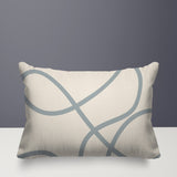 Roya Abstract Reversible Indoor/Outdoor Rectangular Pillow