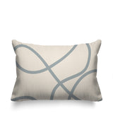 Roya Abstract Reversible Indoor/Outdoor Rectangular Pillow